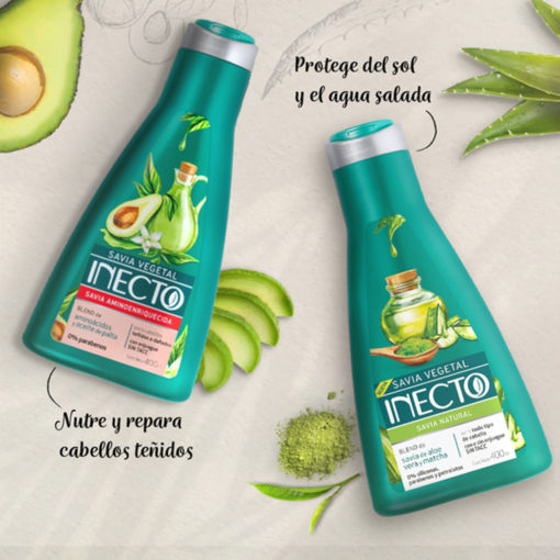 Savia Natural Inecto Aminoenriquecida  X 400 Ml - Imagen 3