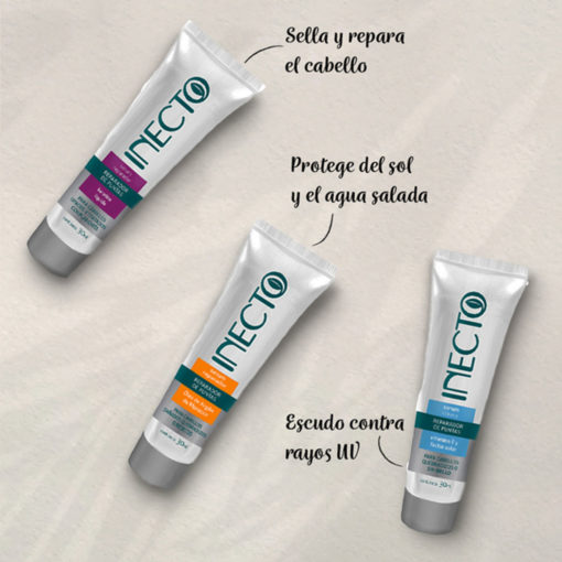 Reparador de puntas Inecto  Keratina Liquida X 30 Ml - Imagen 2