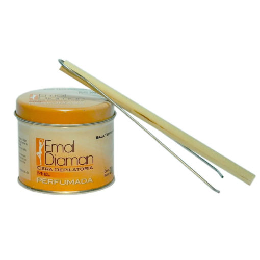 Cera Depilatoria en lata Emal Diaman  Miel X 200 Gr