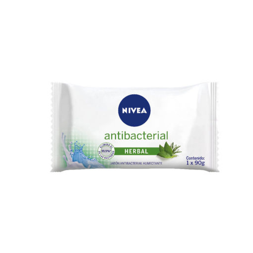Jabón en Barra Nivea Antibacterial Aloe Vera X 90 Gr