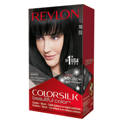 Tintura Permanente en Kit Revlon ColorSilk 10 X 1 U