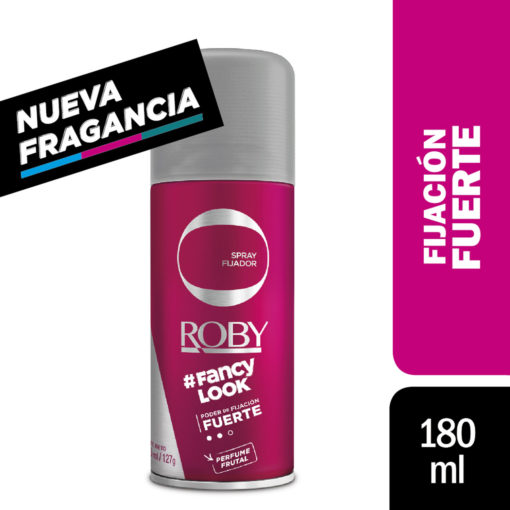 Fijador para el Cabello Roby Spray Fuerte X 180 Ml - Imagen 2