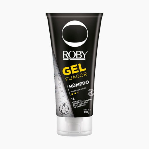 Fijador para el Cabello Roby Gel Húmedo X 150 Gr