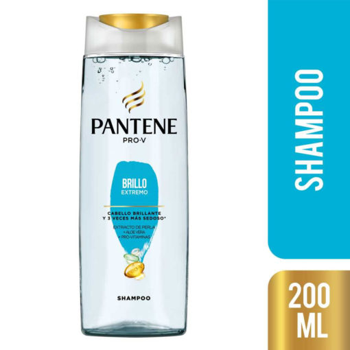 Shampoo Pantene Pro-V Essentials Brillo Extremo X 200 Ml - Imagen 3