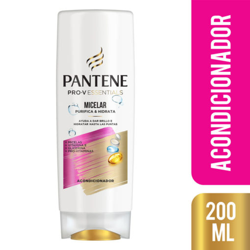 Acondicionador Pantene Pro-V Essentials Micelar X 200 Ml - Imagen 3