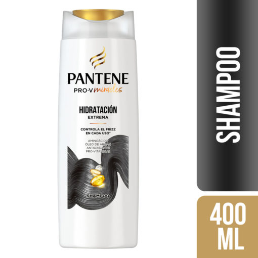 Shampoo Pantene Pro-V Essentials Hidratación Extrema X 400 Ml - Imagen 2