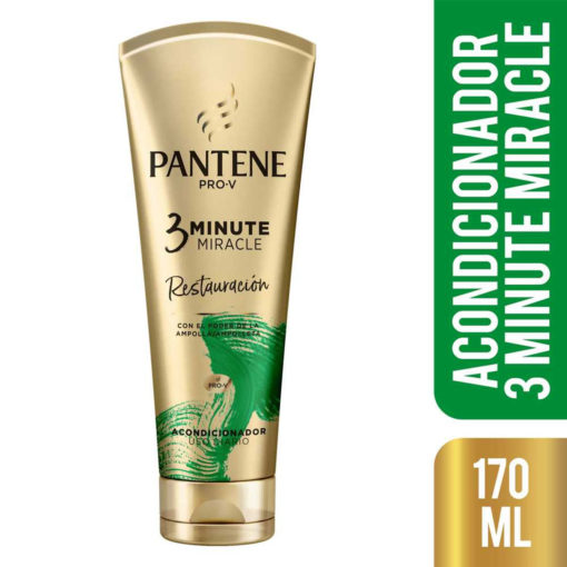 Acondicionador Pantene 3 Minute Miracle Restauración X 170 Ml - Imagen 3