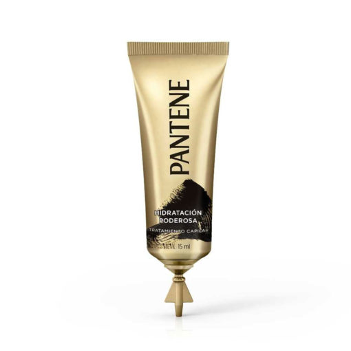 Tratamiento Capilar Pantene Ampolla Hidratación Extrema X 15 Ml