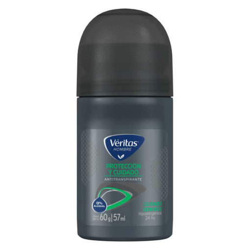Antitranspirante Roll On Veritas Hombre Protección y Cuidado X 57 Ml