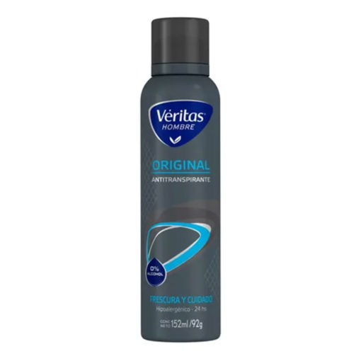 Antitranspirante Veritas Hombre Protección y Cuidado X 92 Gr