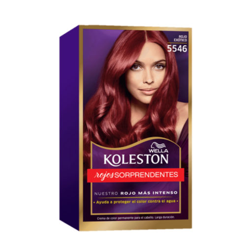 Tintura Permanente en Kit Koleston Rojos Sorprendentes 5546 X 1 U