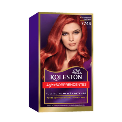 Tintura Permanente en Kit Koleston Rojos Sorprendentes 7744 X 1 U