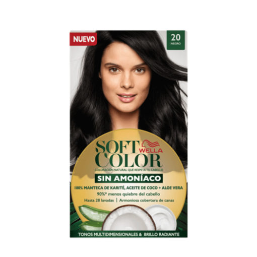 Tintura Permanente en Kit Soft Color  20 X 1 U