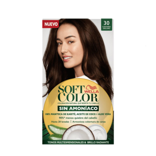Tintura Permanente en Kit Soft Color  30 X 1 U