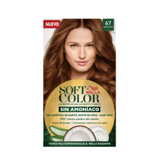 Tintura Permanente en Kit Soft Color  67 X 1 U
