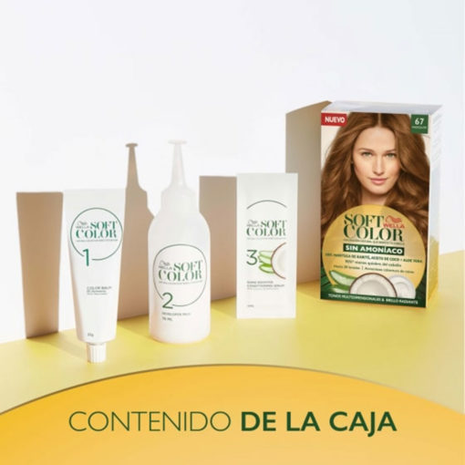 Tintura Permanente en Kit Soft Color  67 X 1 U - Imagen 7