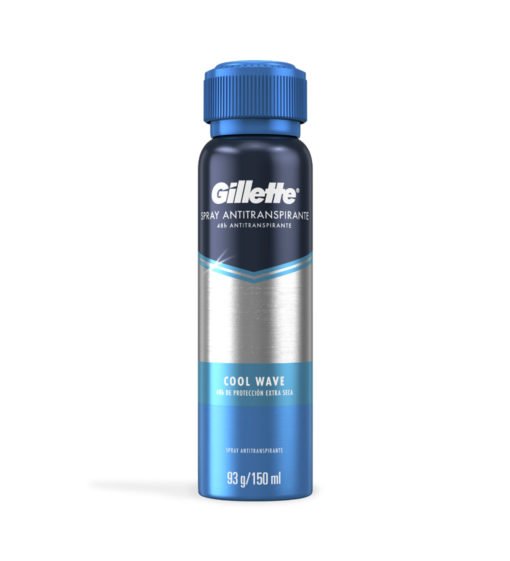 Antitranspirante Spray Gillette Invisible Cool Wave X 150 Ml