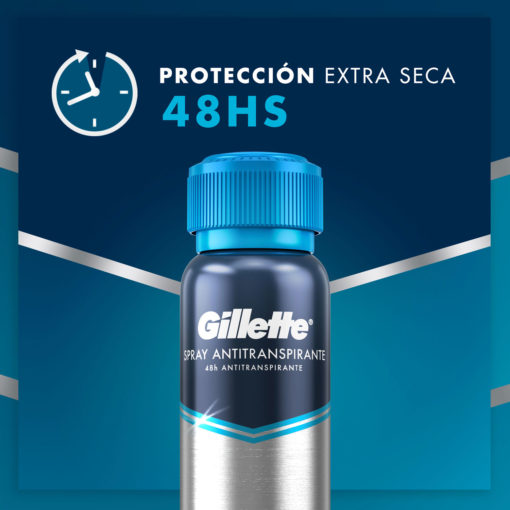Antitranspirante Spray Gillette Invisible Cool Wave X 150 Ml - Imagen 3