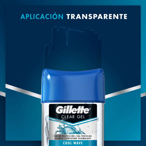 Antitranspirante Gel Gillette  Cool Wave X 45 Gr - Imagen 4
