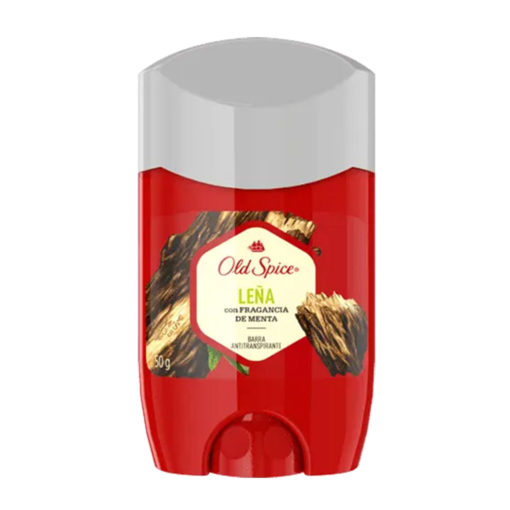 Antitranspirante en Barra Old Spice  Leña X 50 Gr