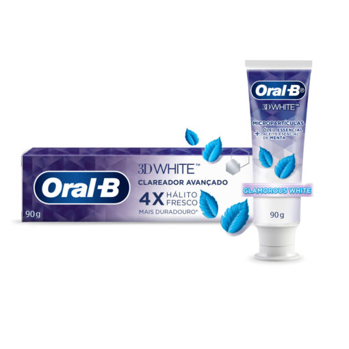Pasta Dental Oral B 3D White Glamorous X 90 Gr