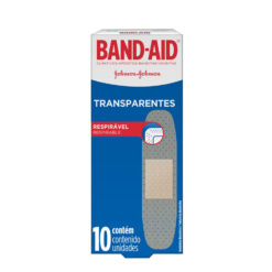 Apósitos Band-aid Transparente  X 10 U