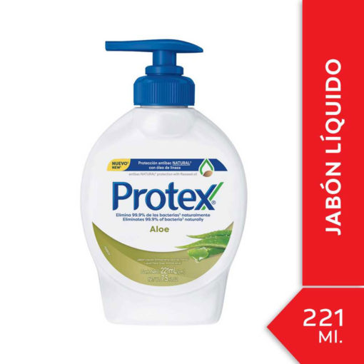 Jabón Líquido Protex Aloe  X 221 Ml - Imagen 2