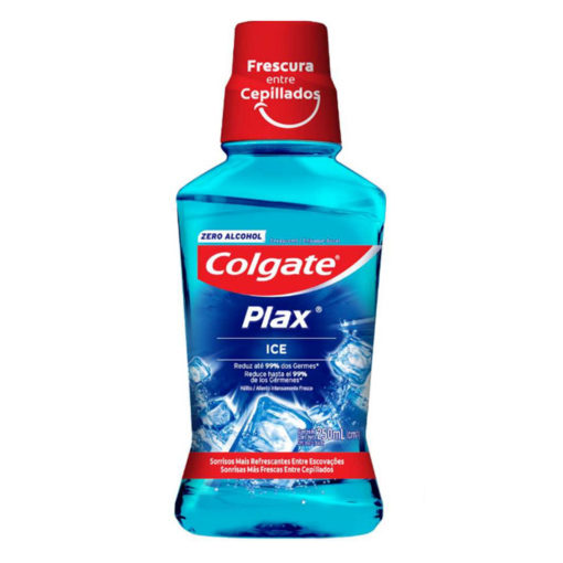 Enjuague Bucal Colgate Plax Ice Sin Alcohol X 250 Ml