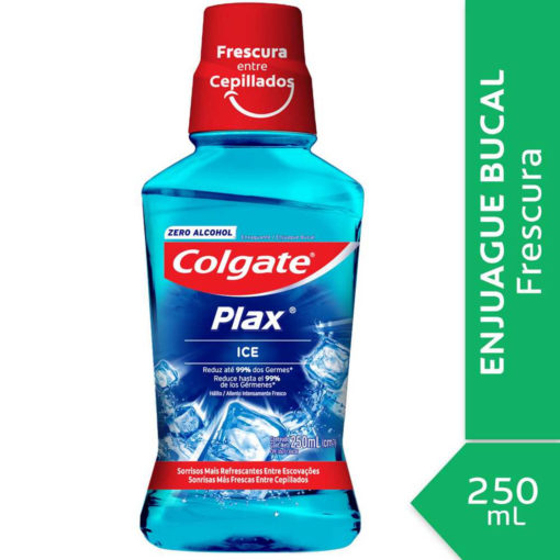 Enjuague Bucal Colgate Plax Ice Sin Alcohol X 250 Ml - Imagen 3