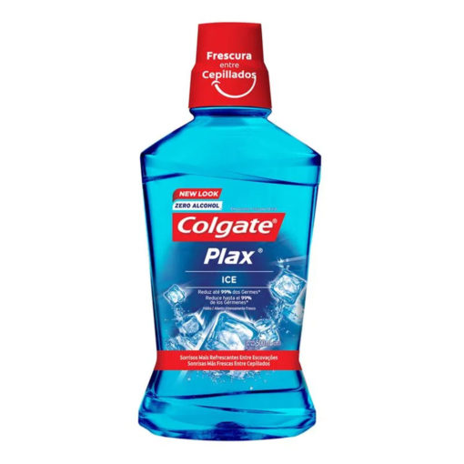 Enjuague Bucal Colgate Plax Ice Sin Alcohol X 500 Ml