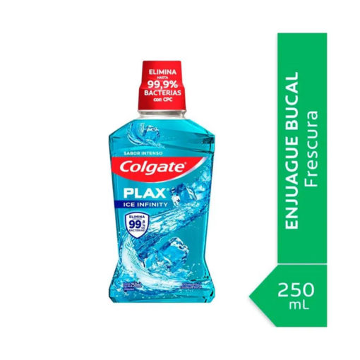 Enjuague Bucal Colgate Plax Ice Infinity X 250 Ml - Imagen 3