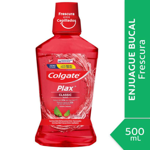 Enjuague Bucal Colgate Plax Classic X 500 Ml - Imagen 3