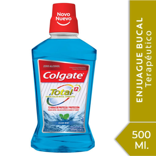 Enjuague Bucal Colgate Total 12 Clean Mint X 500 Ml - Imagen 3