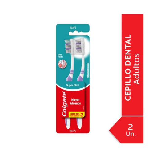 Cepillo de Dientes Colgate Super Flexi Suave X 2 U - Imagen 3