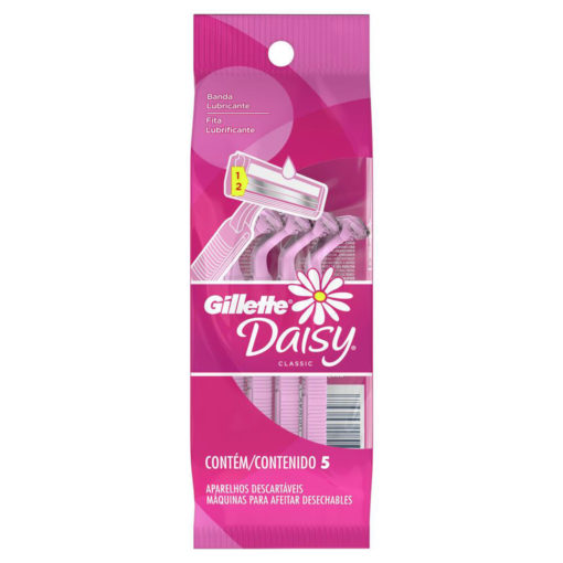 Máquina para afeitar Descartable Gillette Daisy Classic  X 5 U