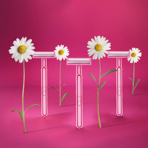 Máquina para afeitar Descartable Gillette Daisy Classic  X 5 U - Imagen 6