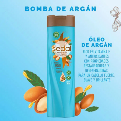 Acondicionador Sedal  Bomba de Argán X 190 Ml - Imagen 6