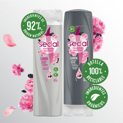 Acondicionador Sedal  Carbón Activado y Peonias X 190 Ml - Imagen 5