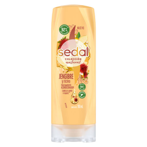 Acondicionador Sedal  Jengibre y Ricino X 190 Ml