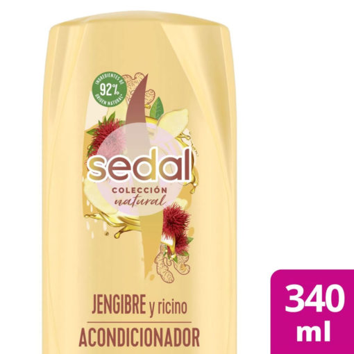 Acondicionador Sedal  Jengibre y Ricino X 340 Ml - Imagen 2