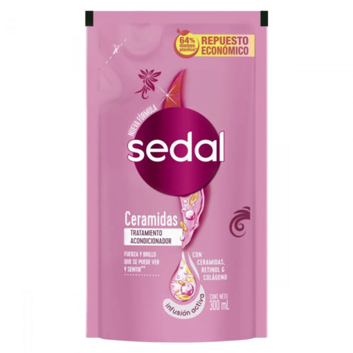 Recarga Económica Acondicionador Sedal  Ceramidas X 300 Ml