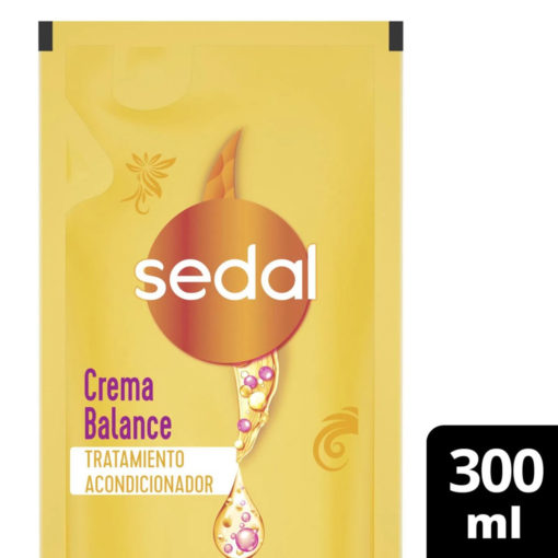 Recarga Económica Acondicionador Sedal  Crema Balance X 300 Ml - Imagen 3