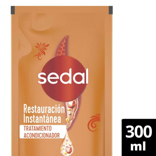 Recarga Económica Acondicionador Sedal  Restauración Instantánea X 300 Ml - Imagen 3