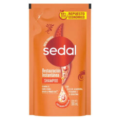 Recarga Económica Shampoo Sedal  Restauración Instantánea X 300 Ml