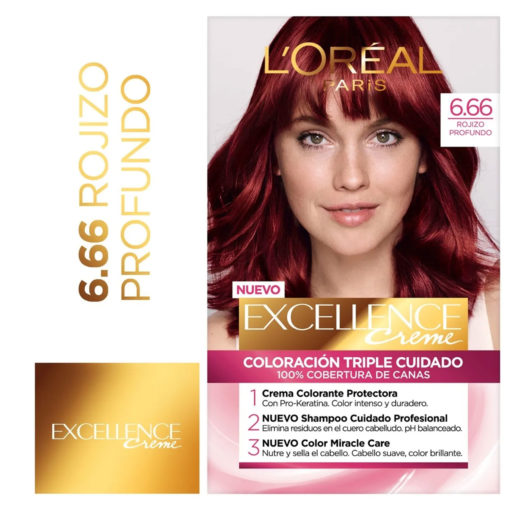 Tintura Permanente en Kit Excellence  6,66 X 1 U - Imagen 2