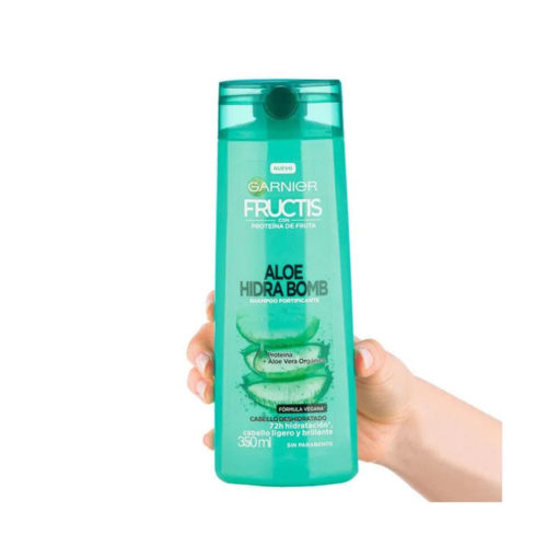 Shampoo Garnier Fructis Aloe Water X 350 Ml - Imagen 3