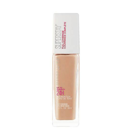 Base Liquida Maybelline Super Stay 24 hs Full Coverage Sun Beige X 30 Ml