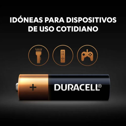 Pilas AA Duracell   X 4 U - Imagen 3