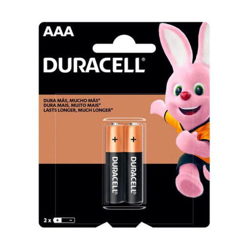 Pilas AAA Duracell   X 2 U
