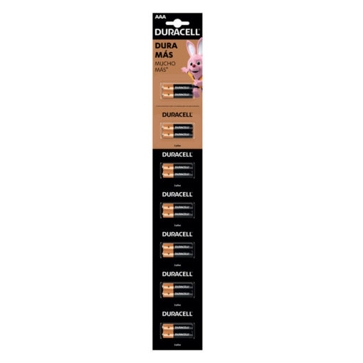 Pilas AAA Duracell Tira  X 7 U